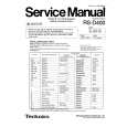 PANASONIC RSD400 Manual de Servicio
