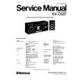 PANASONIC RXC60F Manual de Servicio
