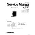 PANASONIC RQL307 Manual de Servicio