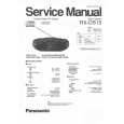 PANASONIC RXDS15 Manual de Servicio