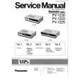 PANASONIC PV1225 Manual de Servicio