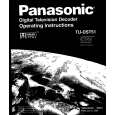 PANASONIC TUDST51 Manual de Usuario