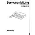 PANASONIC KXF2400G Manual de Servicio
