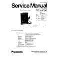 PANASONIC RQJA158 Manual de Servicio