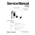 PANASONIC RQJ9 Manual de Servicio