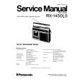 PANASONIC RX1450L Manual de Servicio