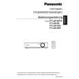 PANASONIC PTLB10E Manual de Usuario