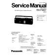 PANASONIC RXFM27 Manual de Servicio