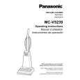 PANASONIC MCV5239 Manual de Usuario