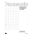 PANASONIC TC-W21 Manual de Usuario
