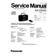 PANASONIC RXDS303 Manual de Servicio