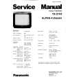 PANASONIC TX21V2 Manual de Servicio