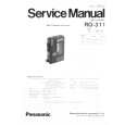 PANASONIC RQ-311 Manual de Servicio