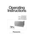 PANASONIC WJSX550A Manual de Usuario