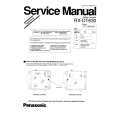 PANASONIC RXDT630 SUPLEMENT Manual de Servicio