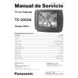 PANASONIC TC-20G9A Manual de Servicio