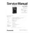 PANASONIC RXSR39 Manual de Servicio