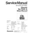 PANASONIC TR-535 Manual de Servicio