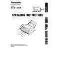 PANASONIC KX-F1810E Manual de Usuario