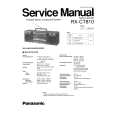 PANASONIC RXCT810 Manual de Servicio