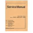 PANASONIC WVP100E/N Manual de Servicio
