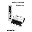 PANASONIC KX-E4020 Manual de Usuario